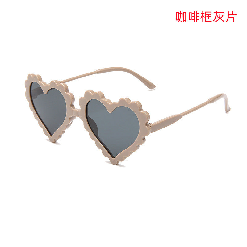 Wholesale Children's Heart Shaped Sunglasses